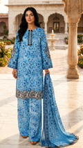 Embroidered 3-Piece Suit