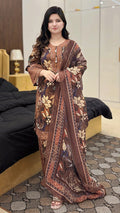 3 Piece – Embroidered Dress