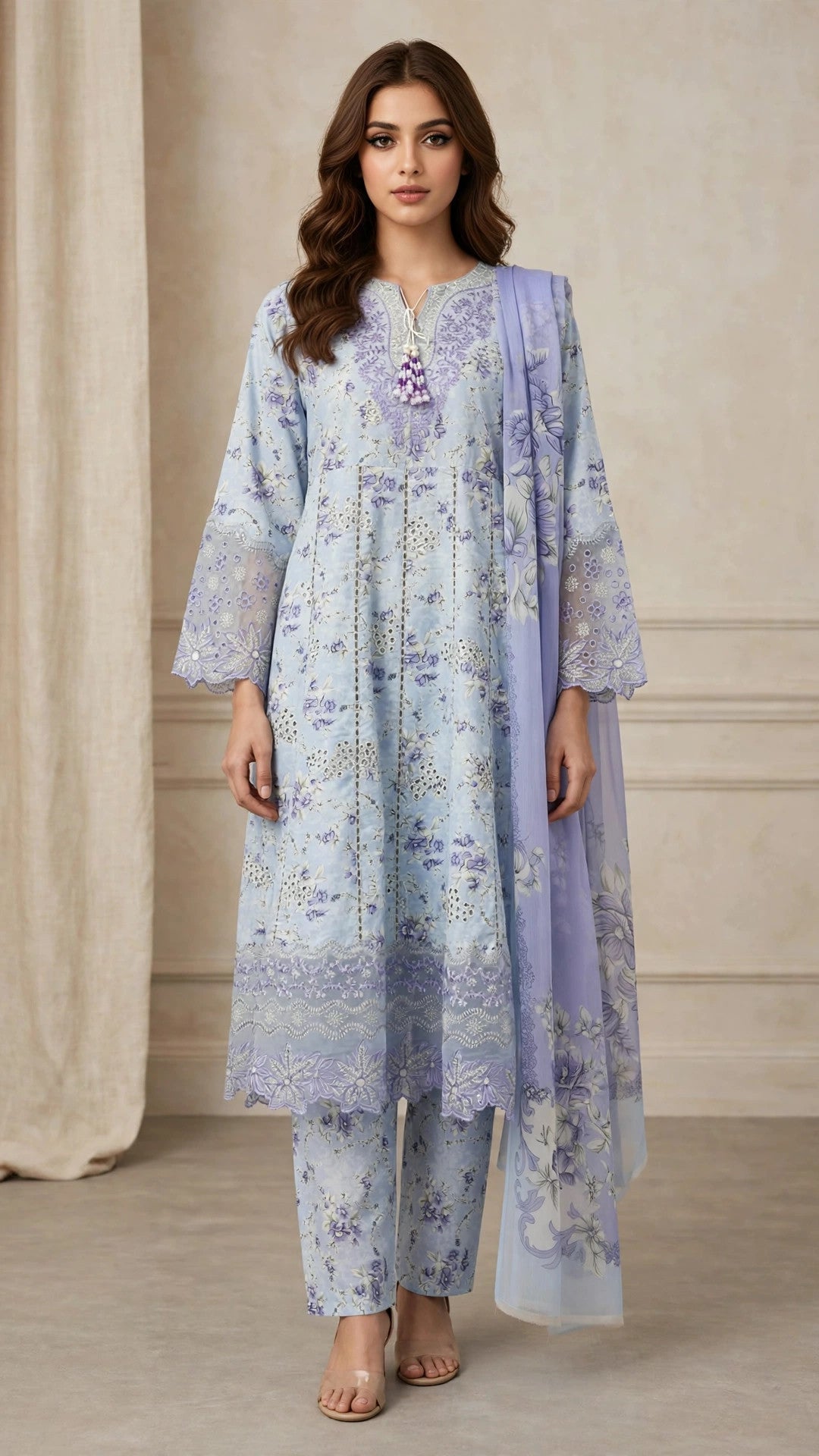 Powder Blue 3 Piece