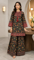 3 Piece Embroidered Lawn Suit