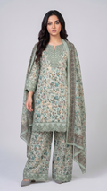 Sequin-Embellished 3-Piece Suit
